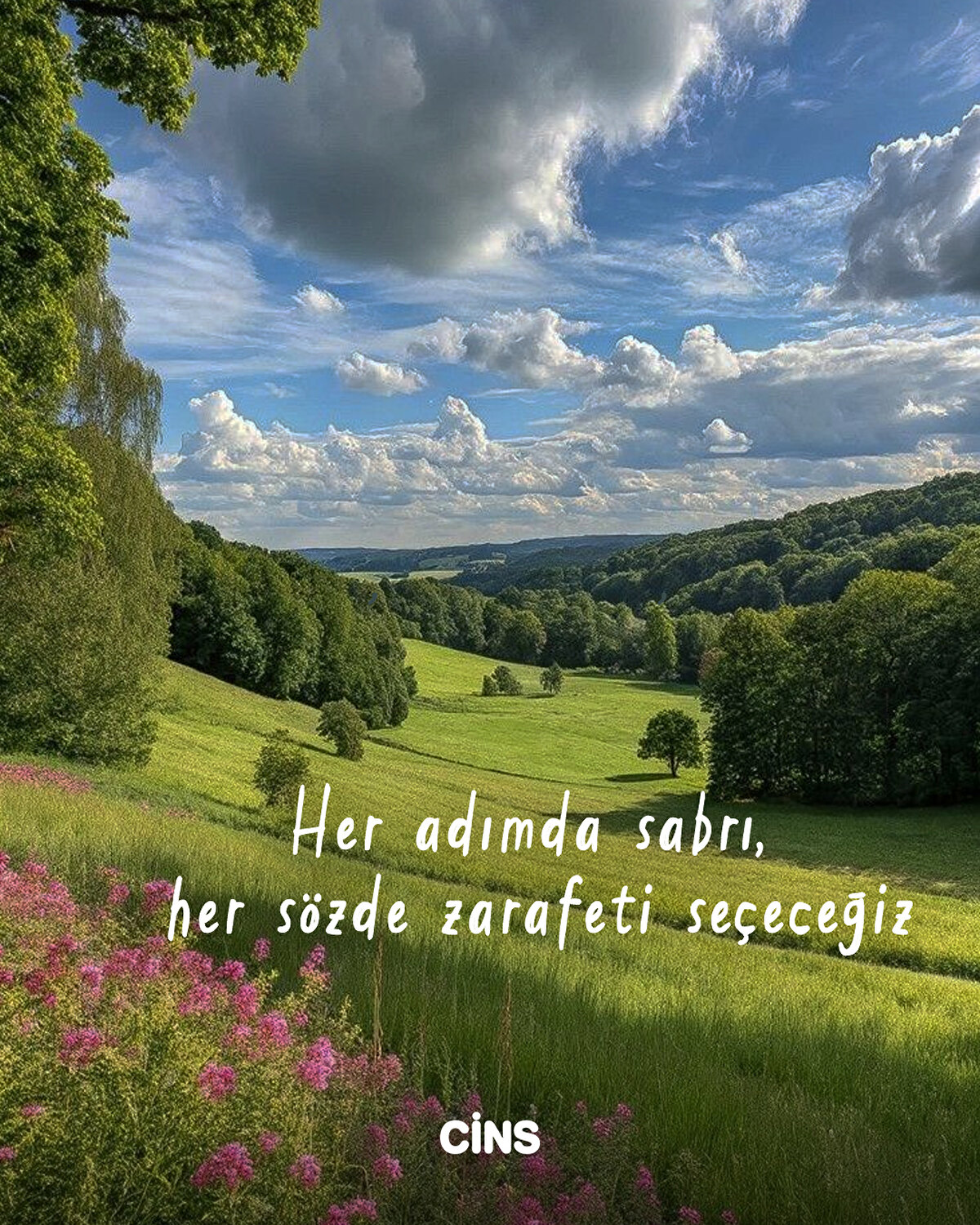 Her adımda sabrı, her sözde zarafeti seçeceğiz