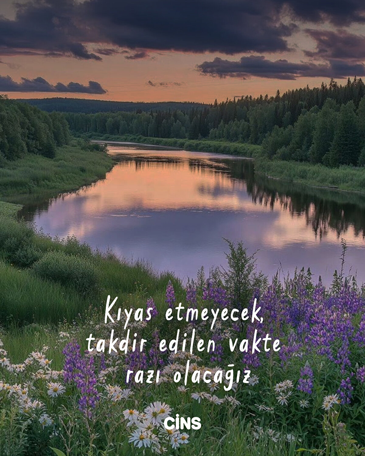 Kıyas etmeyecek, takdir edilen vakte razı olacağız