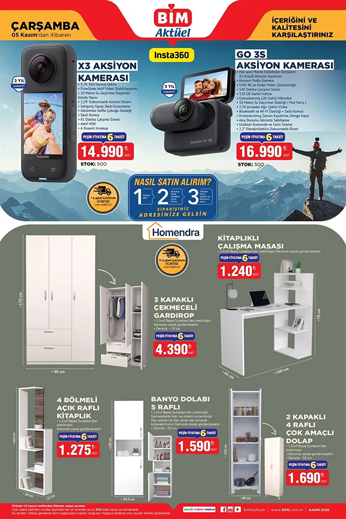 BİM Aktüel 4-7 Kasım 2025 Kataloğu | Bu Hafta BİM'de Neler Var?