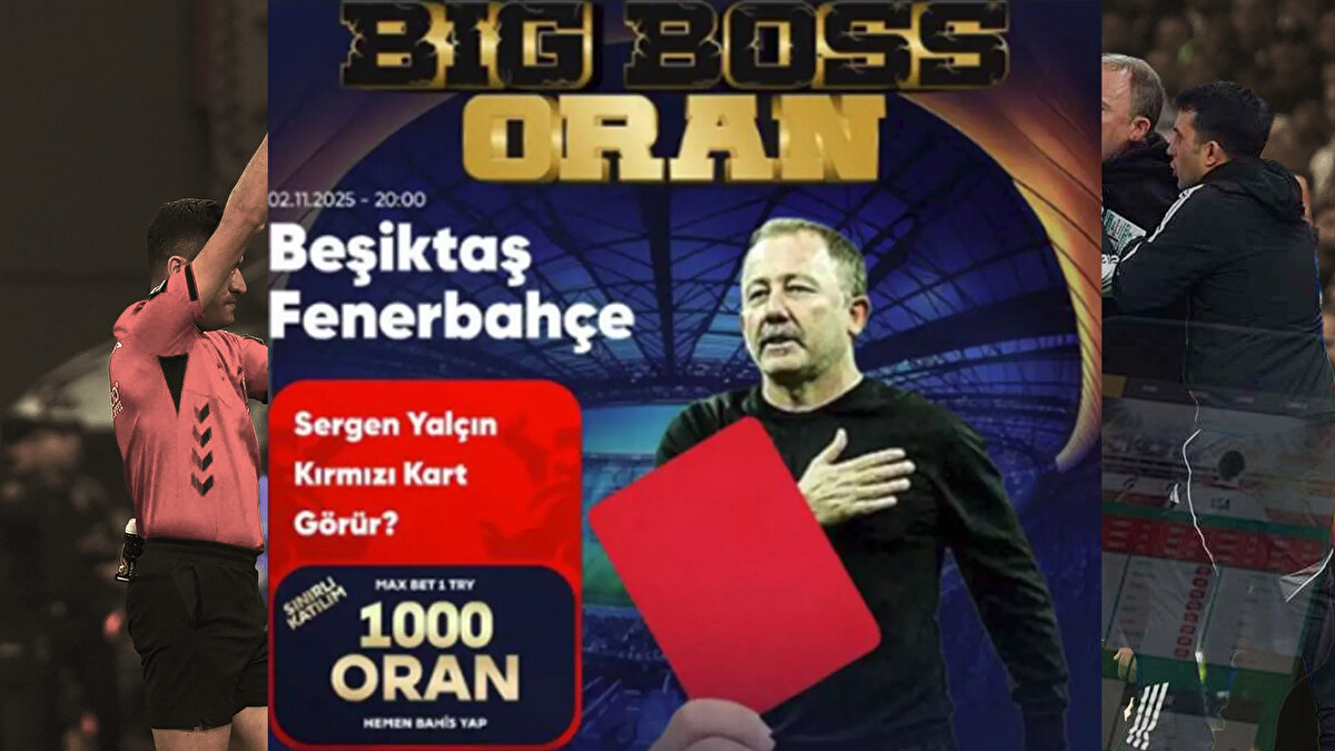 AÇILAN BAHİS İDDİASI ORTALIĞI KARIŞTIRDI<br><br>Son dönemde ortaya çıkan bahis skandalı sonrası derbide de gündeme geldi. Derbi için açılan bir bahis ortalığı karıştırdı. 