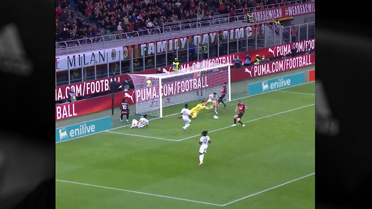 Milan’ın yıldızı Rafael Leao, sol kanattan taşıdığı topta takım arkadaşı Strahinja Pavlovic’i buldu. Sırp yıldız, 39. Dakikada yaptığı vuruşla Milan’ı 1-0 öne geçirdi. <br><br>