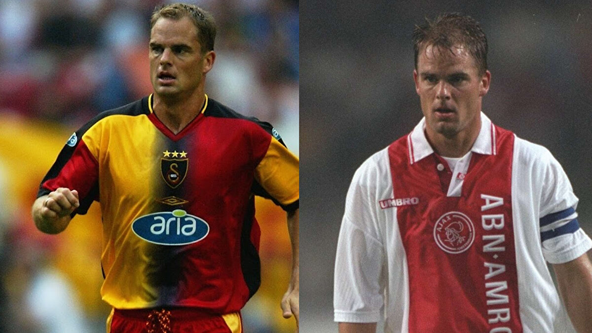 Frank De Boer<br><br>Gs maç sayısı: 23<br>Ajax maç saıyıs: 434