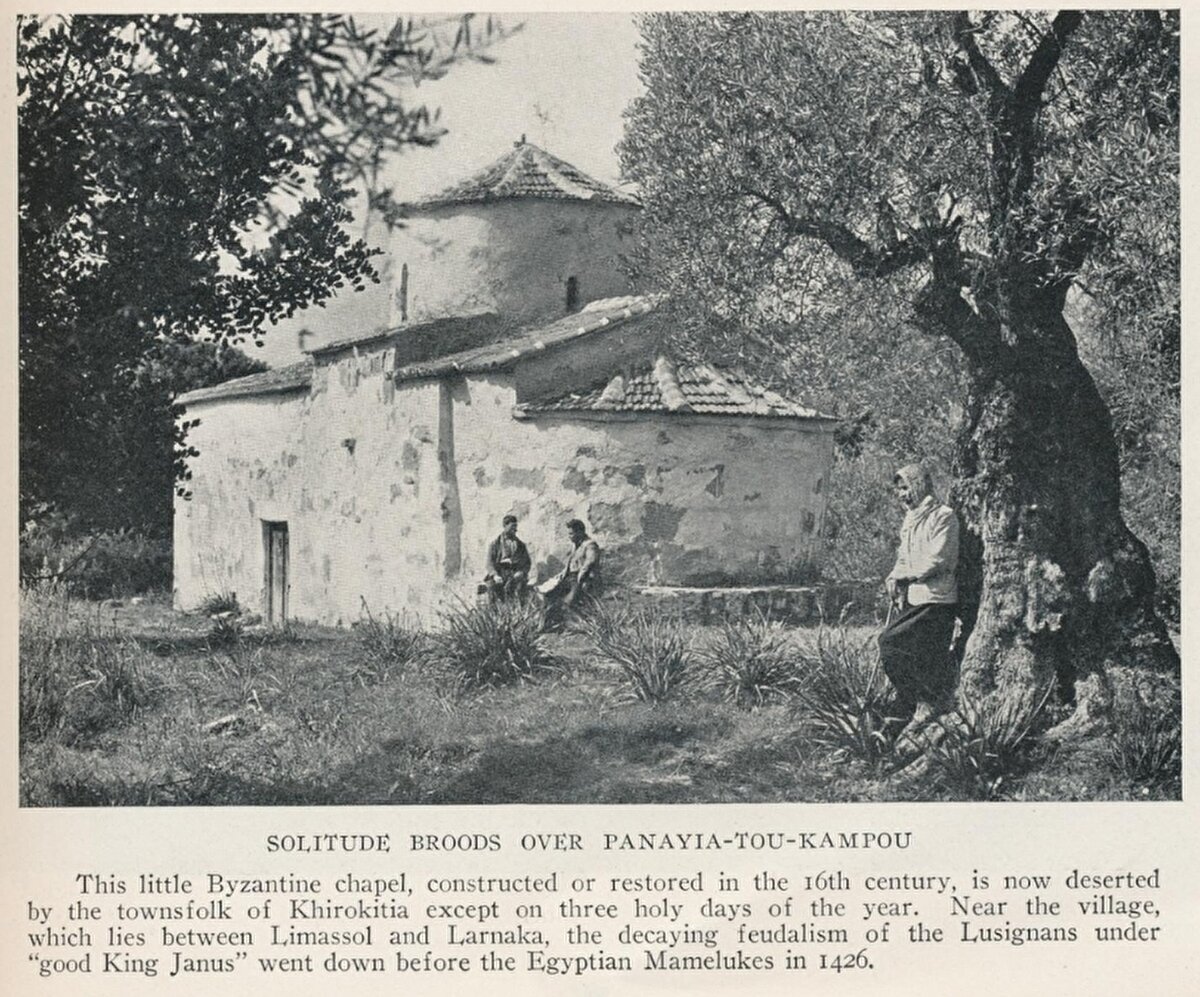 “Panagia Tou Kampou Kilisesi’nde yalnızlık”