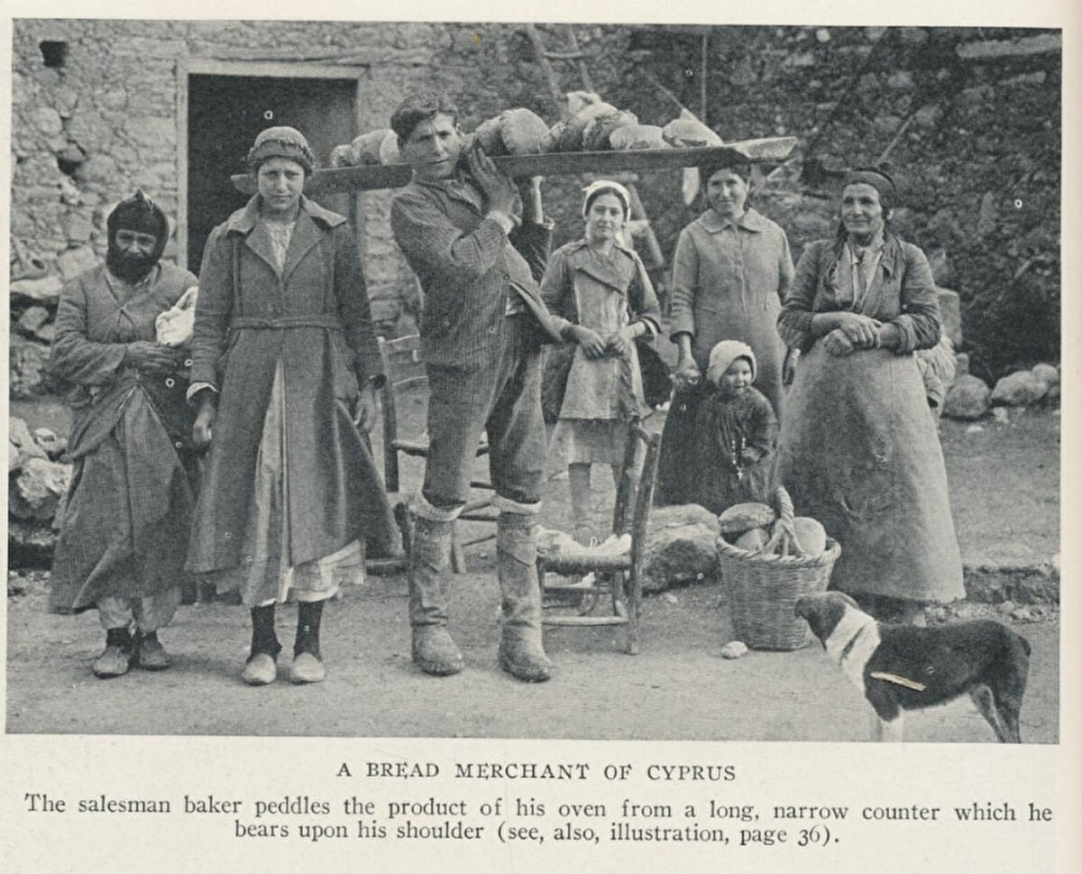 “Kıbrıslı bir ekmek satıcısı”