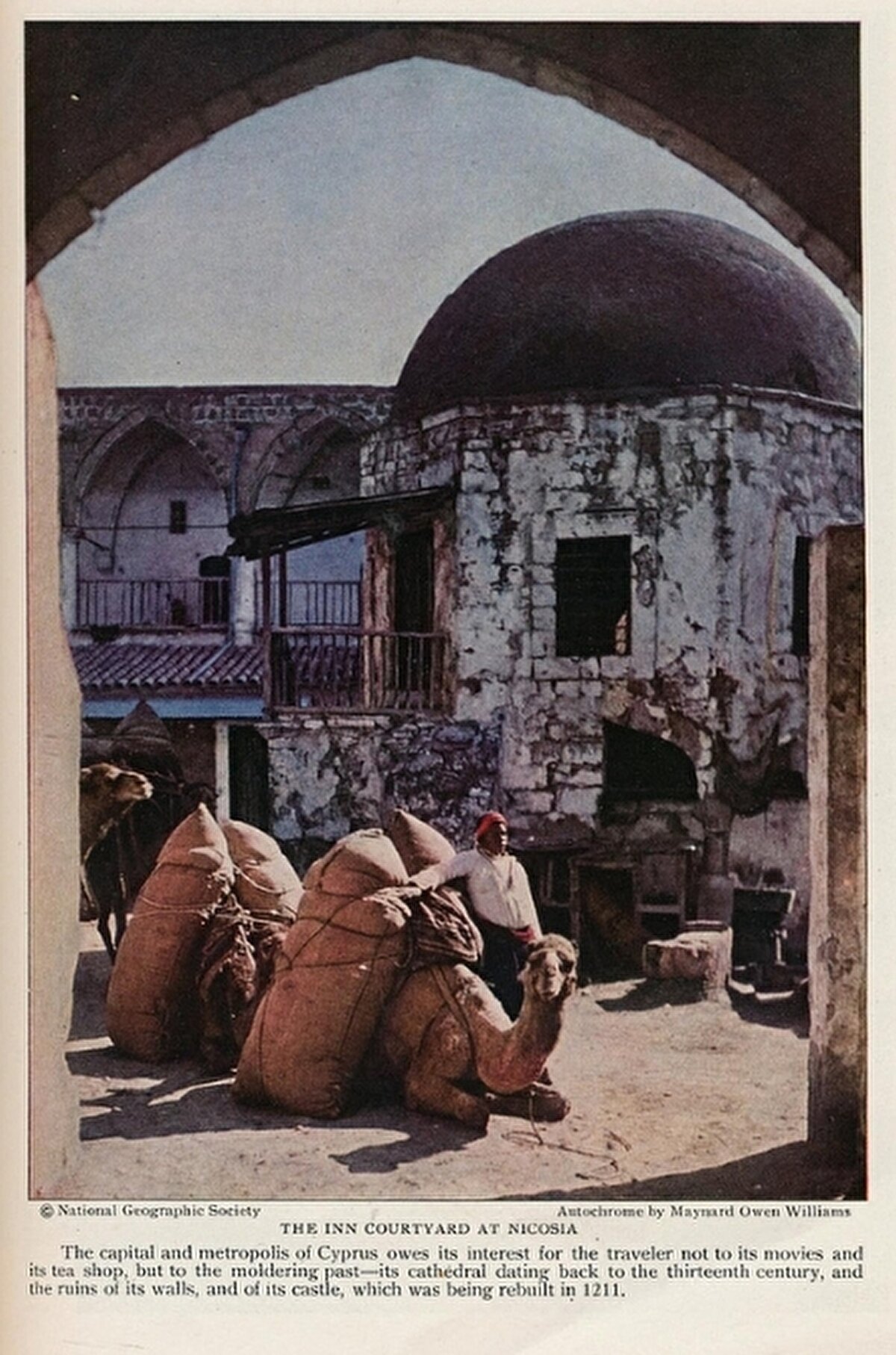 “Lefkoşa’daki han avlusu”