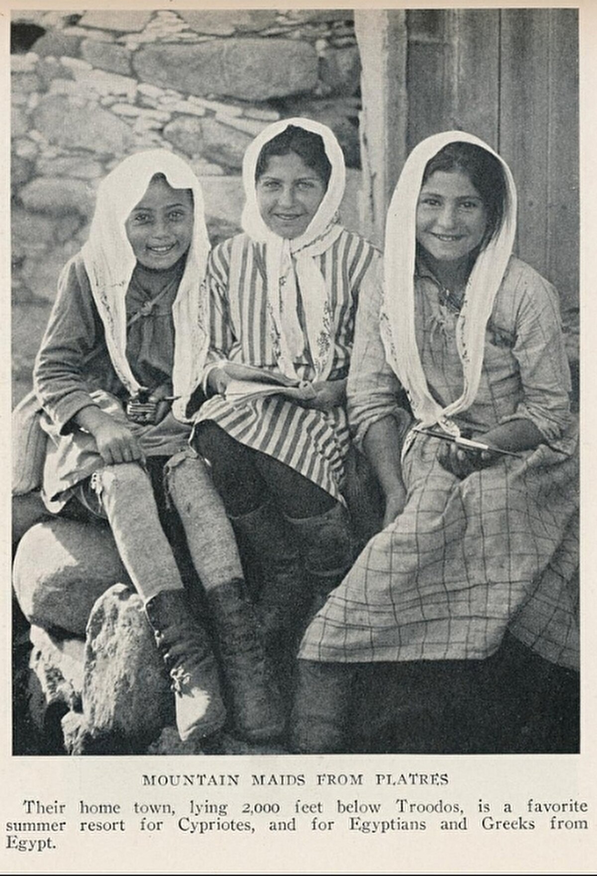 “Platres'in genç kızları”