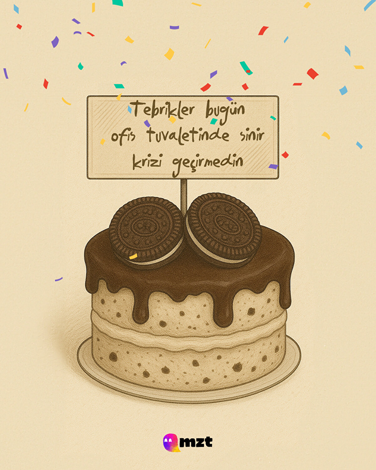 Tebrikler bugün ofis tuvaletinde sinir krizi geçirmedin