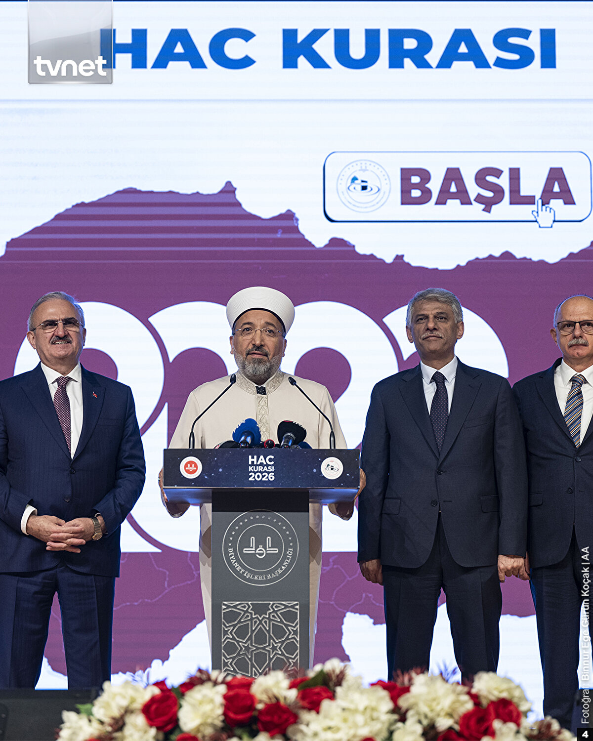 Diyanet İşleri Başkanlığı'nca 2026 hac kurası çekildi. Bu yıl kura çekimine ilk defa başvuru yapan ve kaydını güncelleyen 1 milyon 799 bin 835 hacı adayı katıldı.