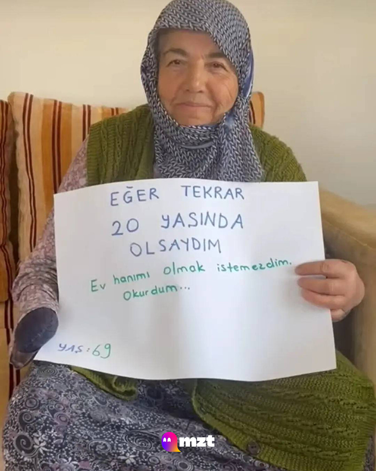 Ev hanımı olmak istemezdim okurdum