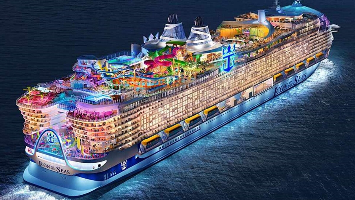 465 adet “Icon of the Seas”<br>Dünyanın en büyük kruvaziyerinden 465 tane inşa ettirecek güç—modern bir şehir nüfusunu denize taşıyacak filoya eşdeğer. Lojistik ve mürettebat maliyetleri düşünüldüğünde, bu filoyu işletmek bile ayrı bir ülkenin ekonomisi gibidir.