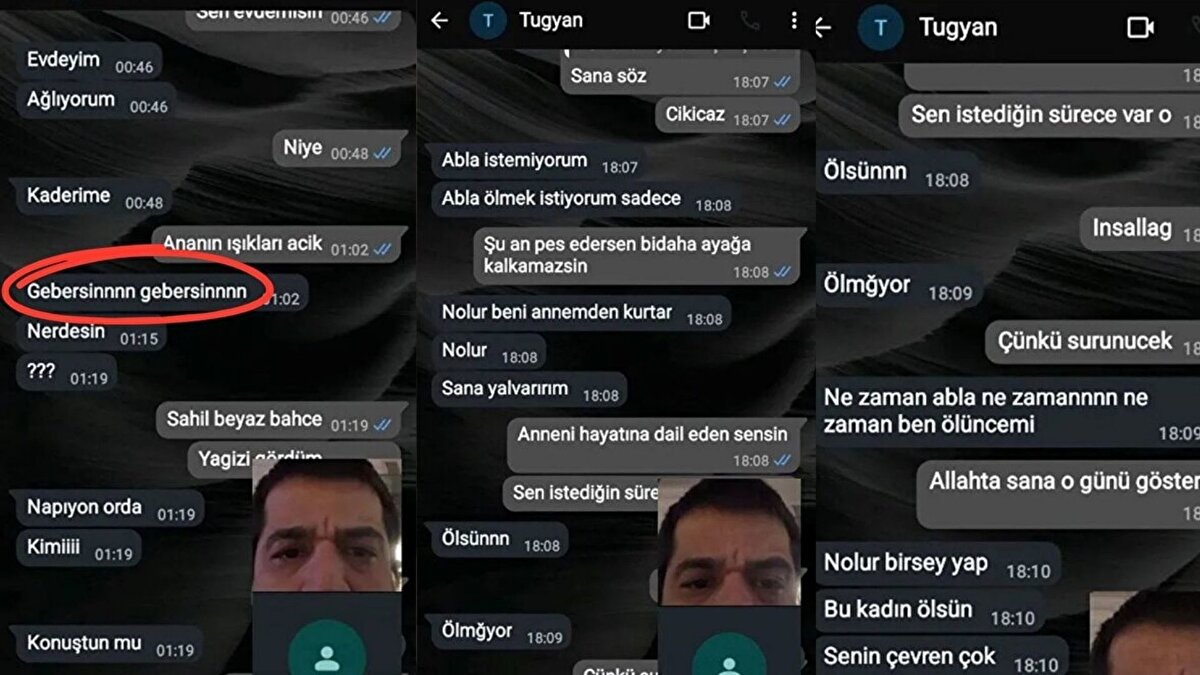 "Olayın kaza olduğuna inanmıyorum"<br><br>Tuğyan'ın hep annesini öldürme düşüncesi vardı. 2 gün önce Tuğyan beni arayarak "Ben sana annemi öldüreceğimi söyledim ama hiç böyle bir şey yaptım mı, annemi öldürsem burada mı dururdum, kaçardım, böyle bir imkanım vardı" dedi. Beni konuşmamam için aradı.<br><br>Ben bu olayın kaza olduğuna inanmıyorum. Bunların Samsun'da Sultan isimli bir arkadaşları daha var, tüm telefon konuşmalarını o şahıs üzerinden yapıyorlar. Burçe Hanım'la da sürekli görüşüyorlar, hatta Tuğyan'lara hat ayarlamış, hatla erkek arkadaşı konum takibi yapıyormuş.