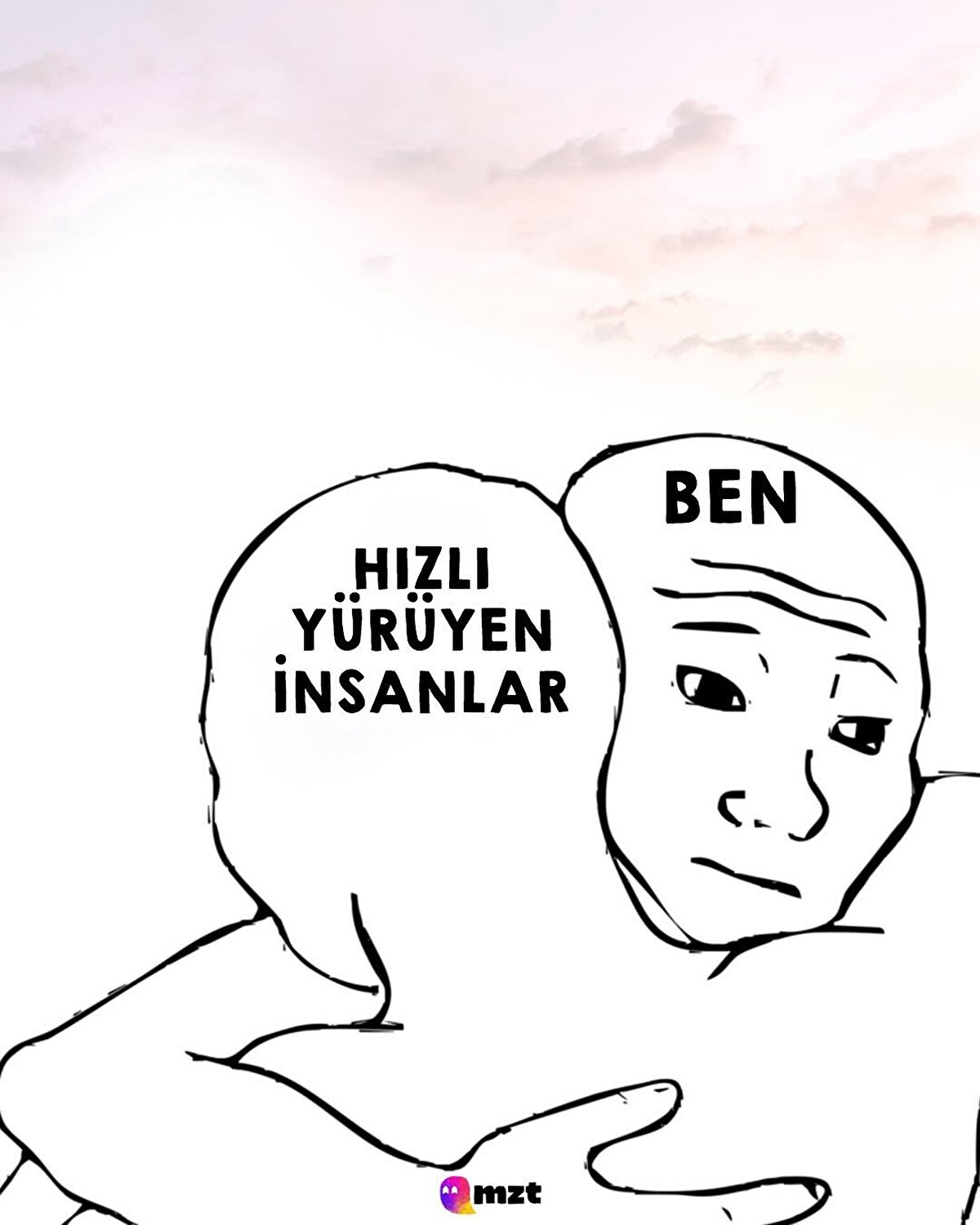 Hızlı yürüyen insanlar