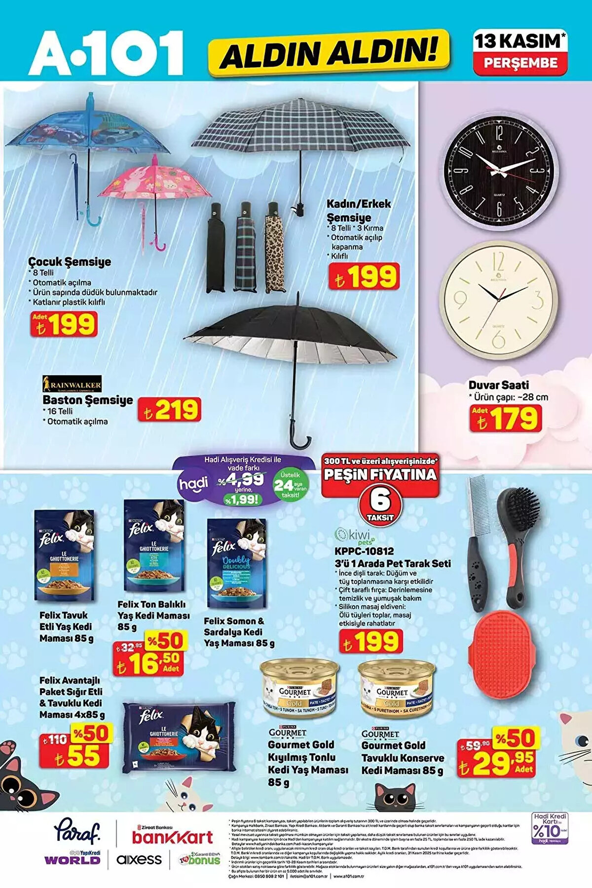 13 KASIM A101 ALDIN ALDIN AKTÜEL KATALOĞU