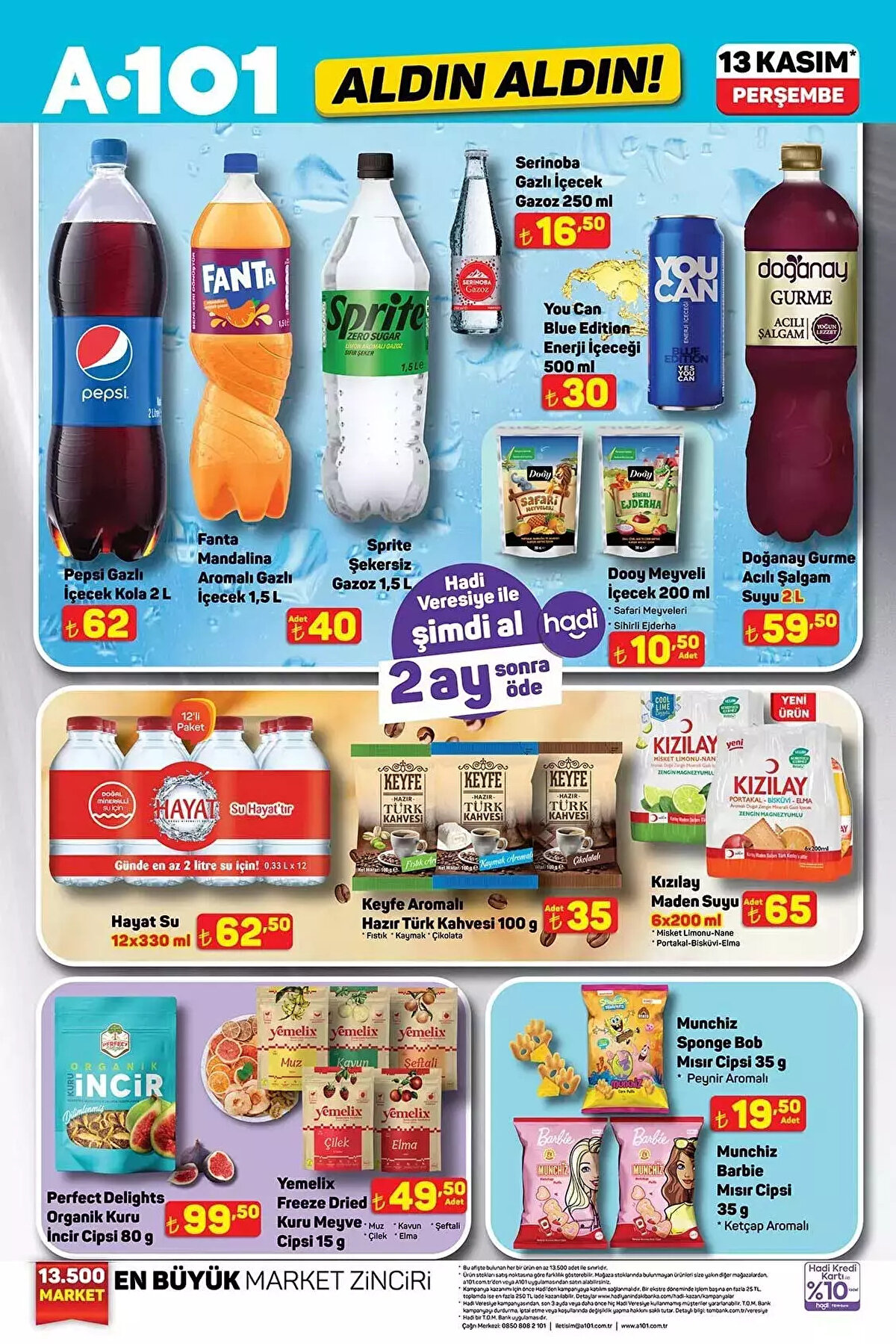 13 KASIM A101 ALDIN ALDIN AKTÜEL KATALOĞU