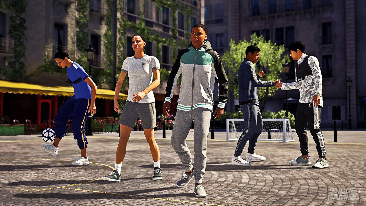 Sızıntılara göre FC 27’de maç öncesi bekleme ekranı yerine geniş bir şehir merkezinde dolaşılacak. Etkinlik adaları ve toplanma noktaları arasında menüye dönmeden aktiviteden aktiviteye geçiş yapılabileceği, hızlı eşleşme ve ısınma amaçlı mini oyunların burada erişilebilir olacağı iddia ediliyor.