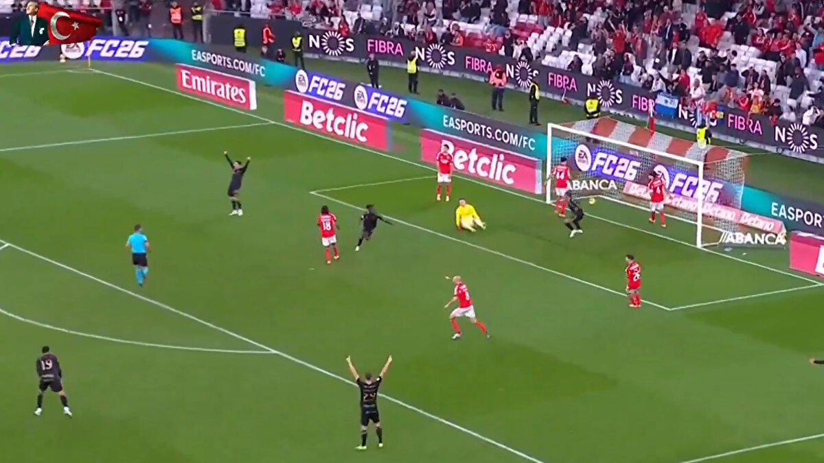 65. dakikada bu gole karşılık veren Casa Pia, skoru 2-1’e getirdi. Maçın son dakikaları ise adeta nefesleri kesti.