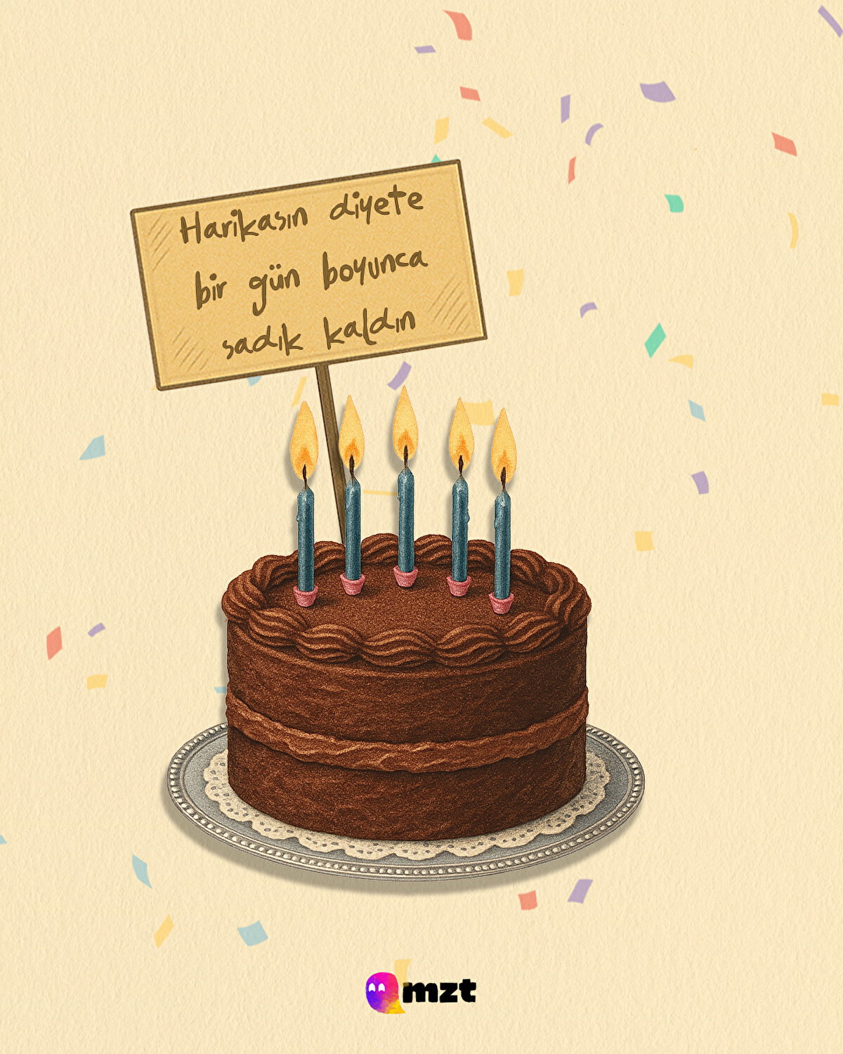 Harikasın diyete bir gün boyunca sadık kaldın