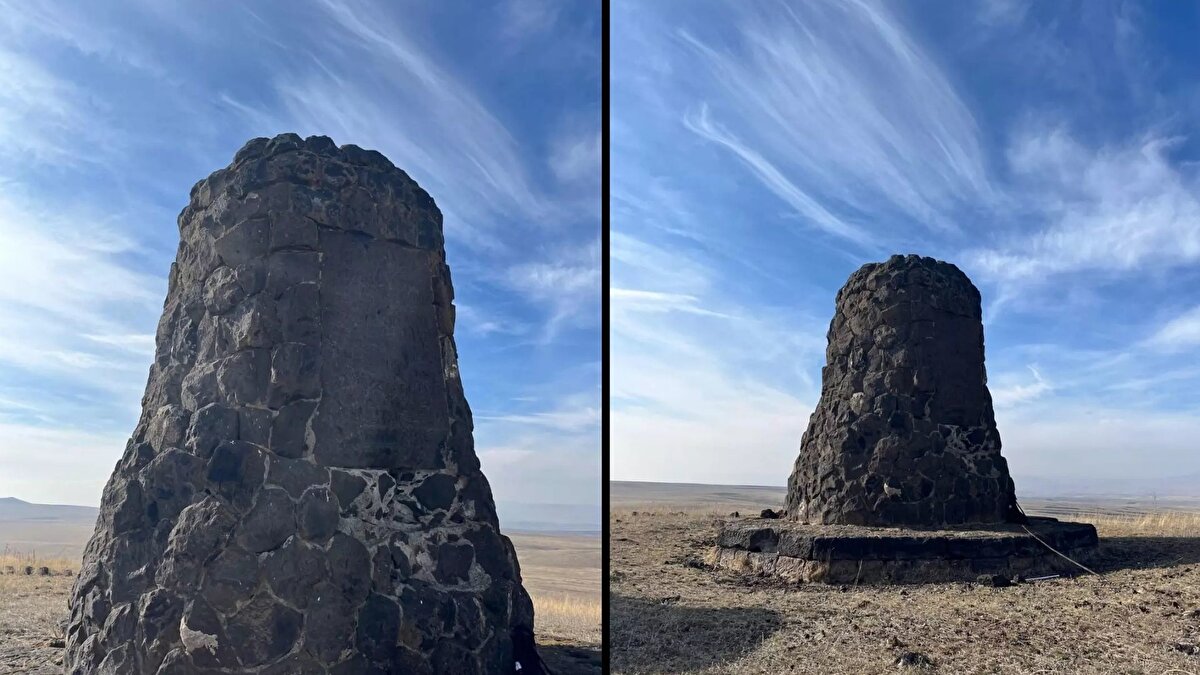 Kars’a yaklaşık 26 kilometre uzaklıkta bulunan köydeki sırlarla dolu yapı vatandaşların dikkatini çekiyor. Taş üzerindeki yazıların hangi dilde olduğu bugüne kadar çözülemedi. Bölgeye kazı yapılmasına kesinlikle izin verilmiyor.