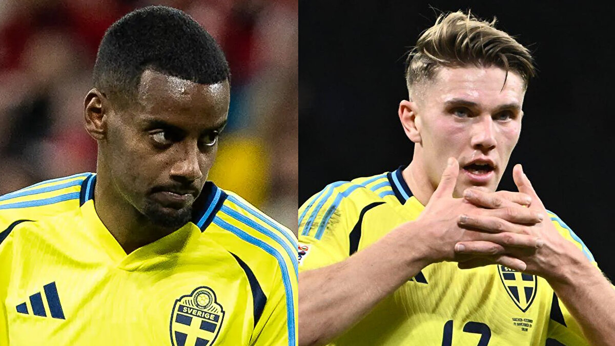 İSVEÇ'TE İKİ DÜNYA YILDIZI<br><br>İsveç her ne kadar grupta sonucu olsa da Uluslar Ligi'nde lider olduğu için play-off bileti aldı. Takımın iki yıldızı dikkat çekiyor: Viktor Gyökeres ve Alexander Isak. Bu iki yıldızın Türkiye'ye rakip olması yüksek ihtimal. 