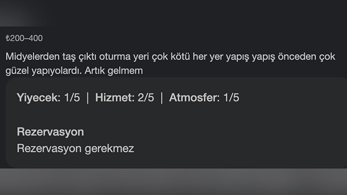 Ürün şikayetlerinin yoğun olması, işletmeyle ilgili soru işaretlerini de güçlendirdi. 