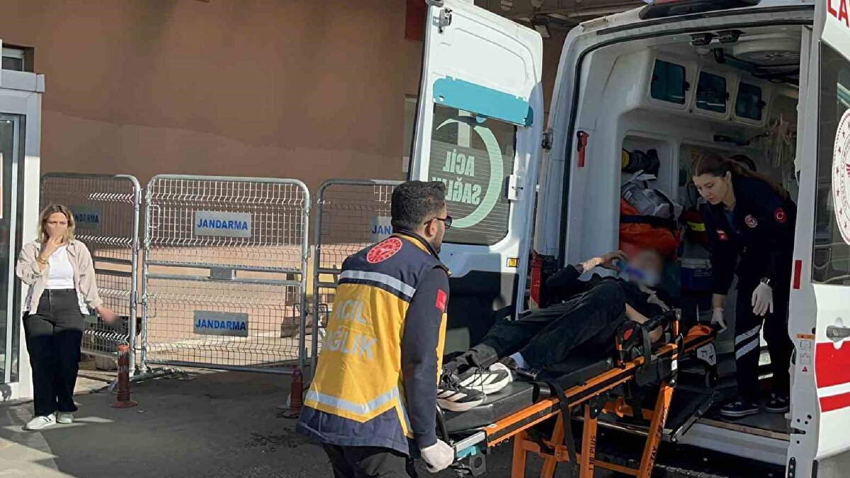 Yaralının sağlık durumunun iyi olduğu öğrenildi.