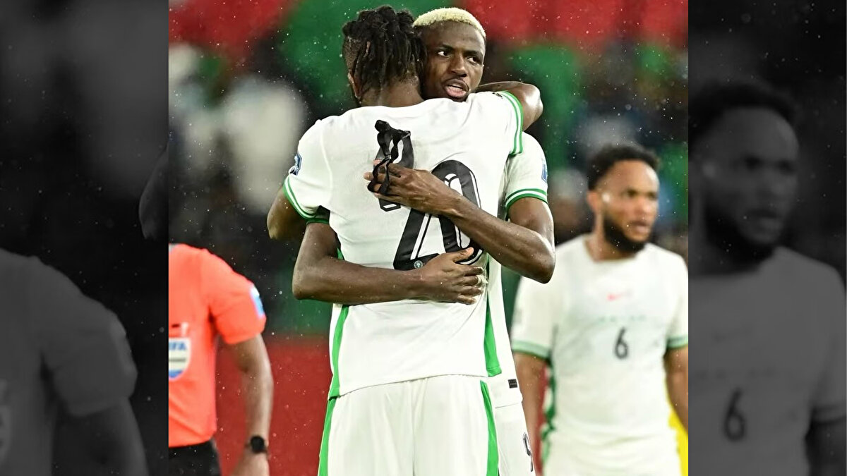 NİJERYA PLAY-OFF FİNALİNDE<br><br>Bu sonuçla Nijerya, Afrika elemelerinde play-off finaline kaldı. Nijerya'nın rakibi, Kamerun-Demokratik Kongo Cumhuriyeti karşılaşmasının galibi olacak. Play-off final maçı, 16 Kasım Pazar günü oynanacak.<br><br>