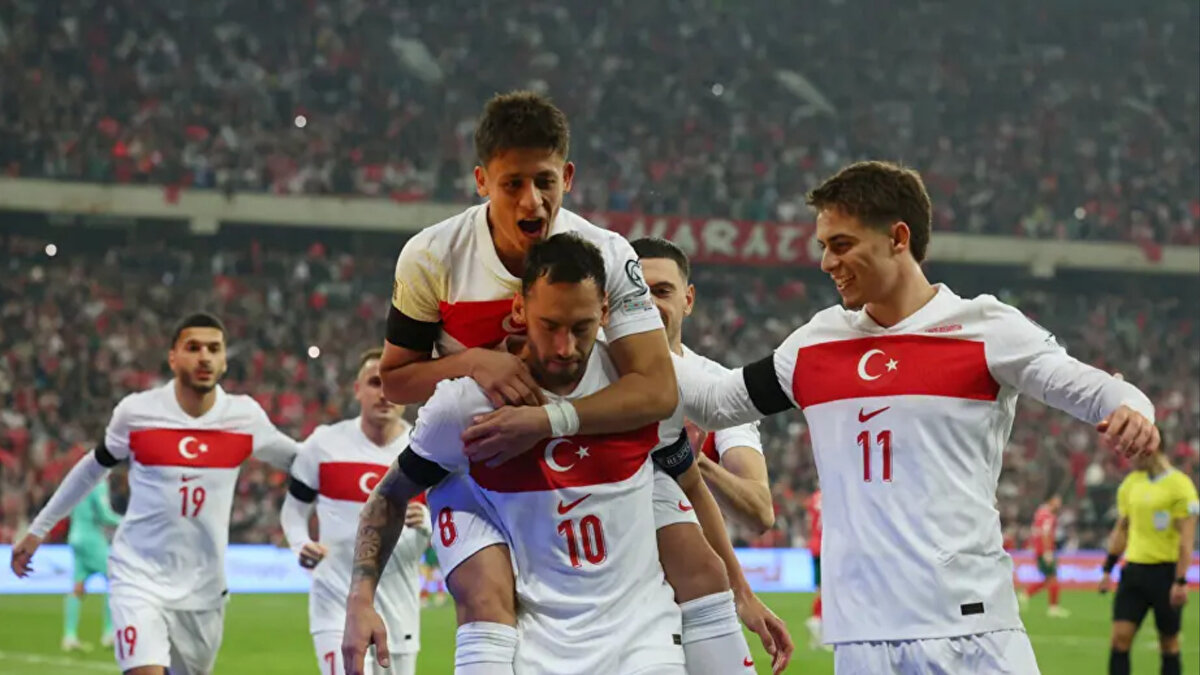 A Milli Takım, mücadeleyi 2-0 kazanarak gruptan ilk iki içerisinde çıkmayı garantiledi.