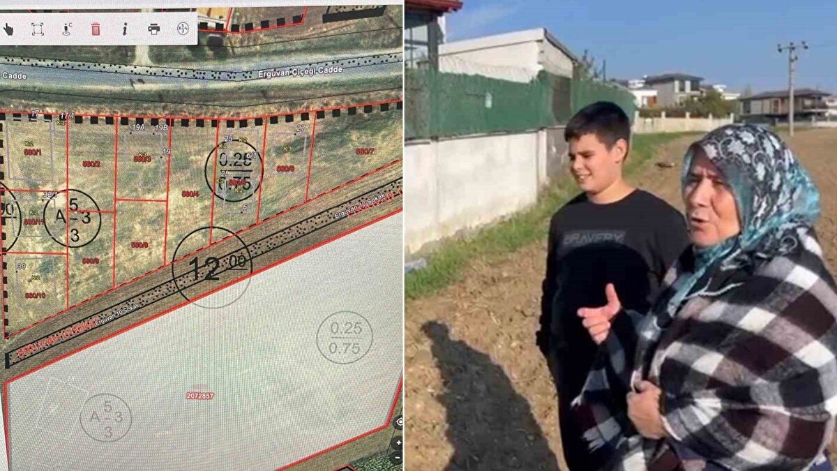 "Bizi bulamadılar"<br><br>Bölgede yaşayan Ersel Öztekin ise, "Adresimiz Erguvan 10 Sokak görünüyor ama ortada sokak yok. Daha önce başvuru yaptık, gelen giden olmadı. Belediyenin imkânı yoksa biz kendi imkânımızla açalım. Ehliyetimizi kaybettik, adres burası göründüğü için postacı bulamadı. Bizi bulamadılar yani" diyerek tepkisini dile getirdi.