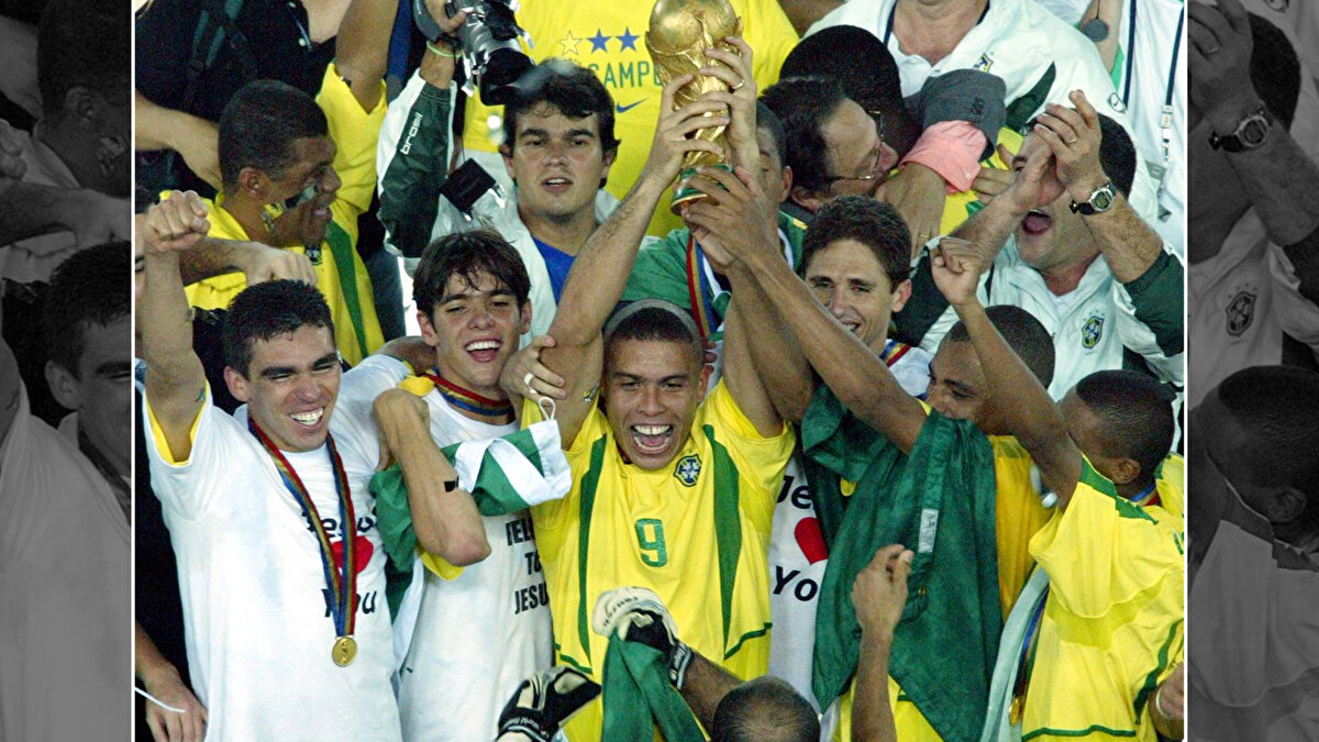Brezilya: 5 şampiyonluk<br>(1958, 1962, 1970, 1994, 2002)