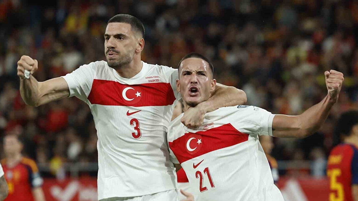 2026 Dünya Kupası’na gitme hayalleri kuran A Milli Takım, dün İspanya ile 2-2 berabere kaldı.
