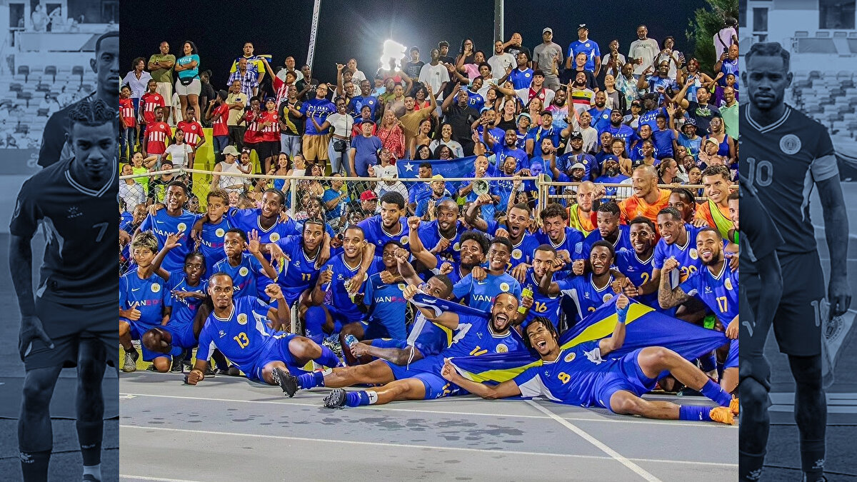 150 BİN NÜFUSLU ÜLKE <br><br>Yaklaşık 150-156 bin kişilik nüfusuyla ada ülkesi, daha önce İzlanda'nın elinde bulunan "Dünya Kupası'na katılan en küçük nüfuslu ülke" rekorunu resmen kırdı.