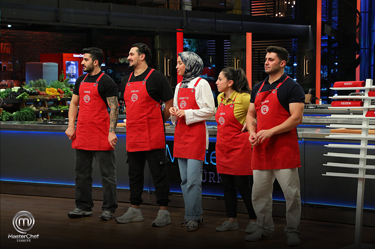 Kırmızı Takım<br><br>Özkan (Kaptan)<br><br>Gizem<br><br>Sümeyye<br><br>Barış<br><br>Hakan