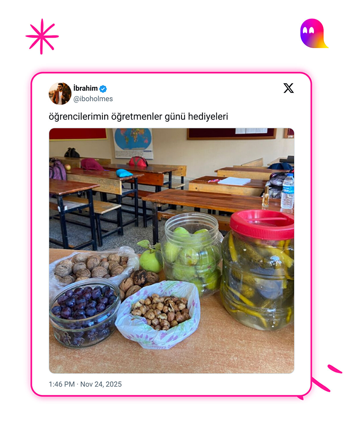 Kileri dolduran hediyeler