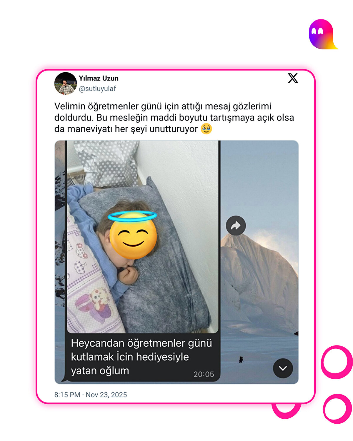 Dünyanın en şanslı öğretmeni