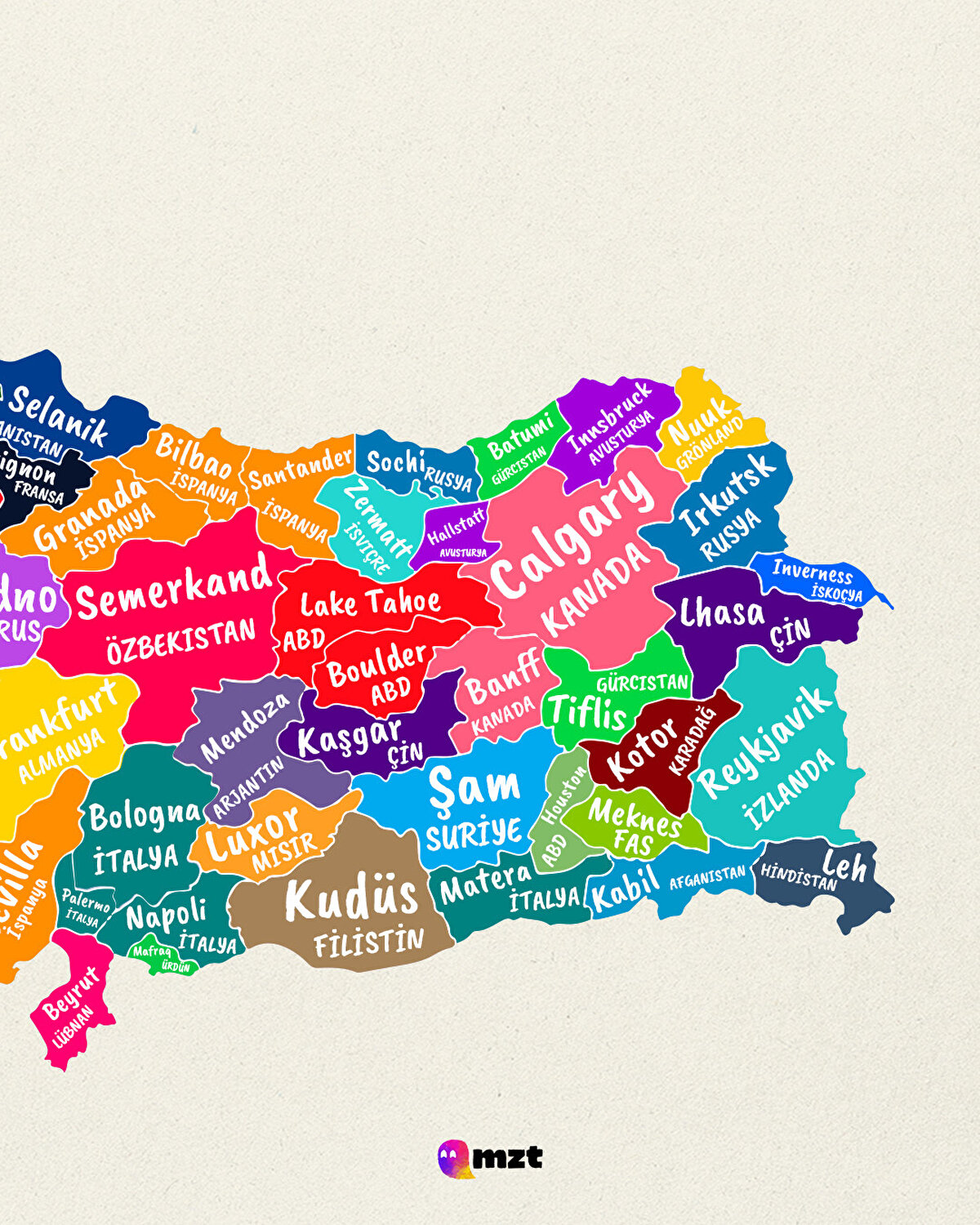 İllerimize en çok benzeyen yabancı şehirler