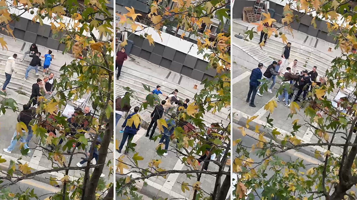 Biri ağır iki yaralı hastaneye kaldırıldı<br><br>Hamidiye Mahallesi’ndeki olayda çevredeki vatandaşlar tarafları ayırmakta güçlük çekti. Polis ekiplerinin müdahalesiyle kavga sonlandırılırken, K.A.’nın ağır yaralandığı, M.M.B.’nin ise hafif yaralarla kurtulduğu belirtildi. Yaralılar ambulanslarla Başakşehir Çam ve Sakura Şehir Hastanesine sevk edildi.