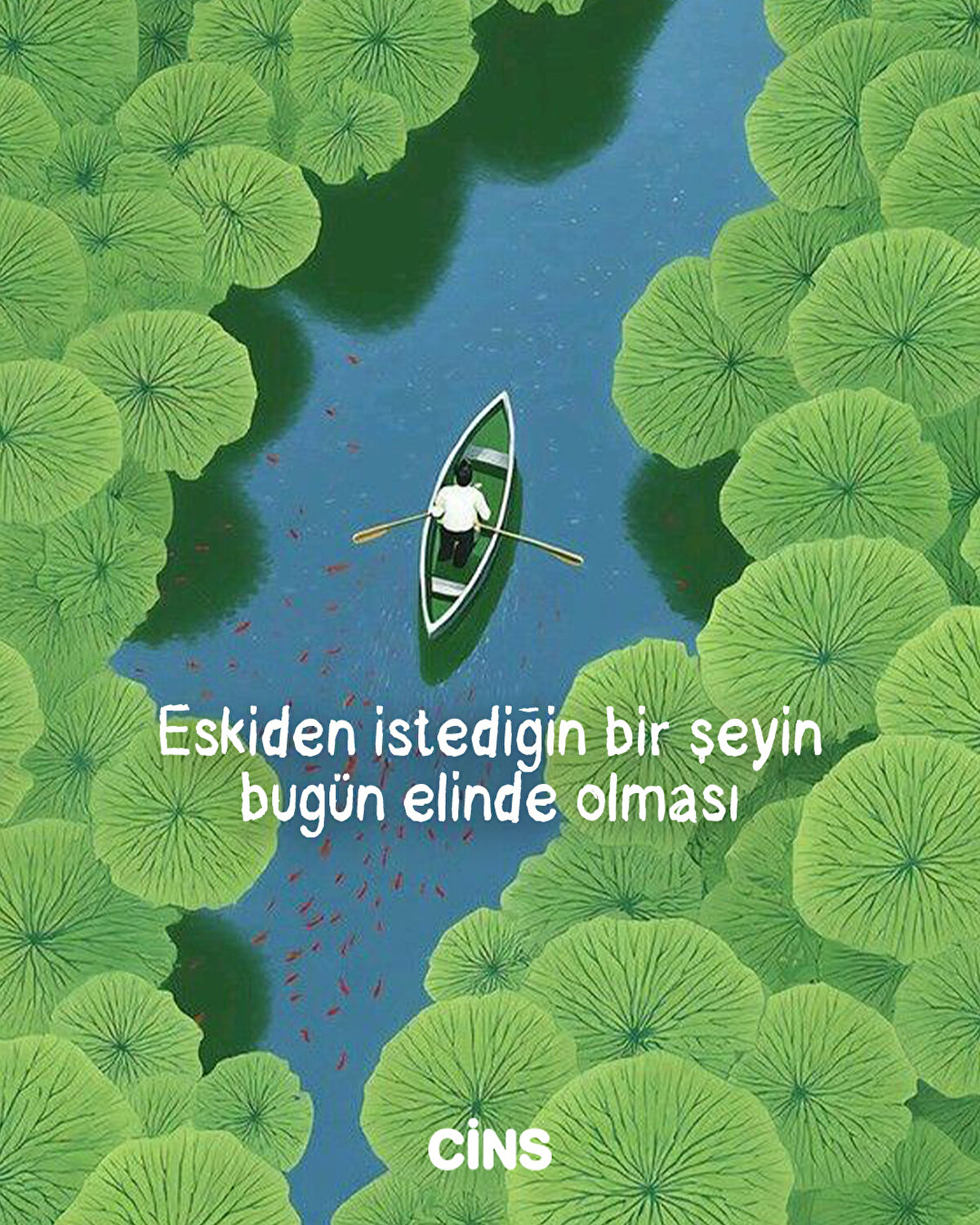 Eskiden istediğin bir şeyin bugün elinde olması