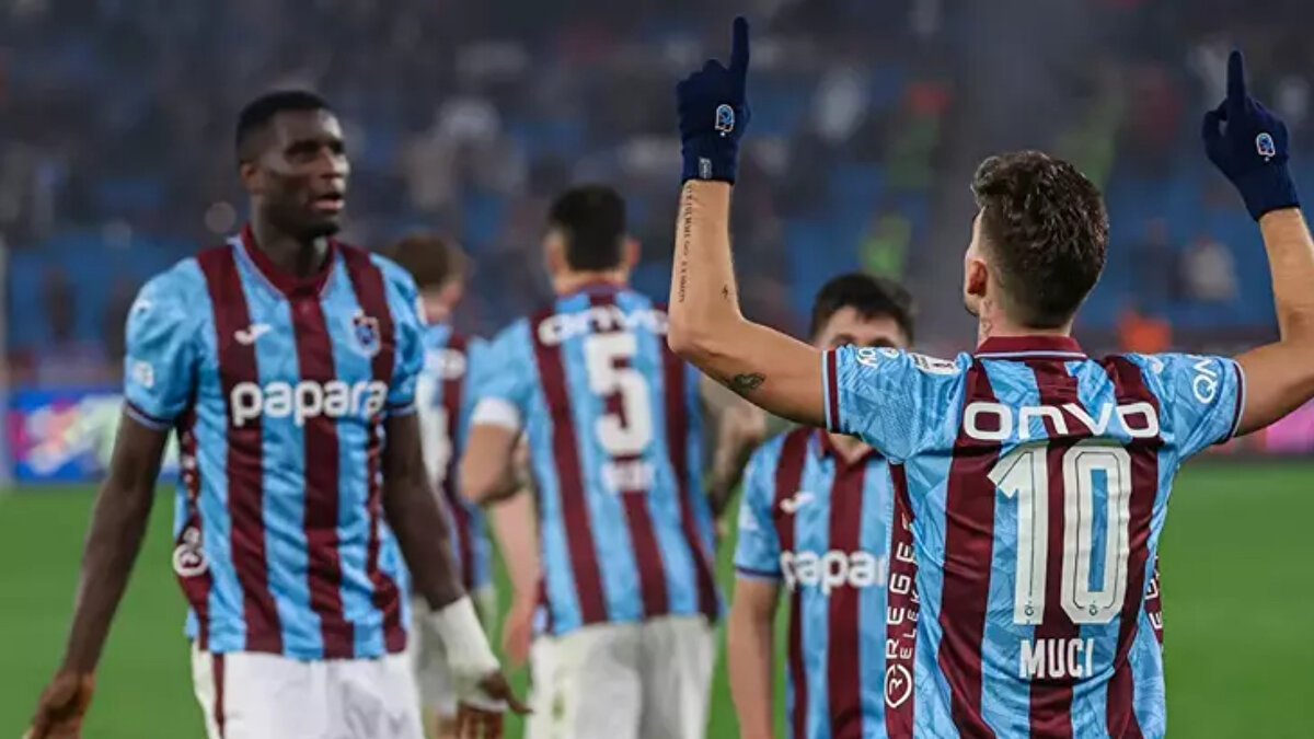 Trendyol Süper Lig'in 14. haftasında Trabzonspor sahasında Konyaspor'u 3-1 mağlup etti.