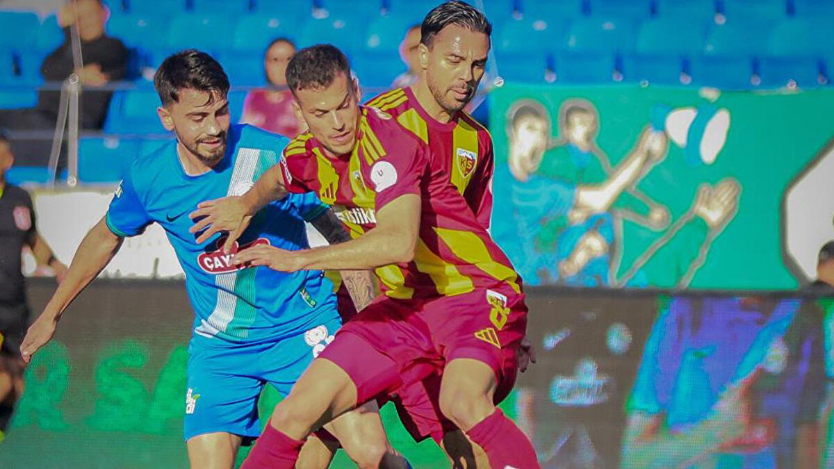 Trendyol Süper Lig’in 14. haftasında Rizespor ile Kayserispor karşıya geldi. 