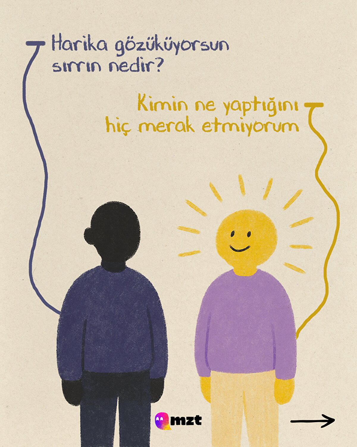 Kimin ne yaptığını umursamamak