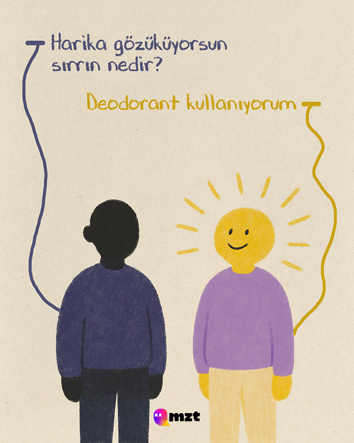 Deodorent kullanmak