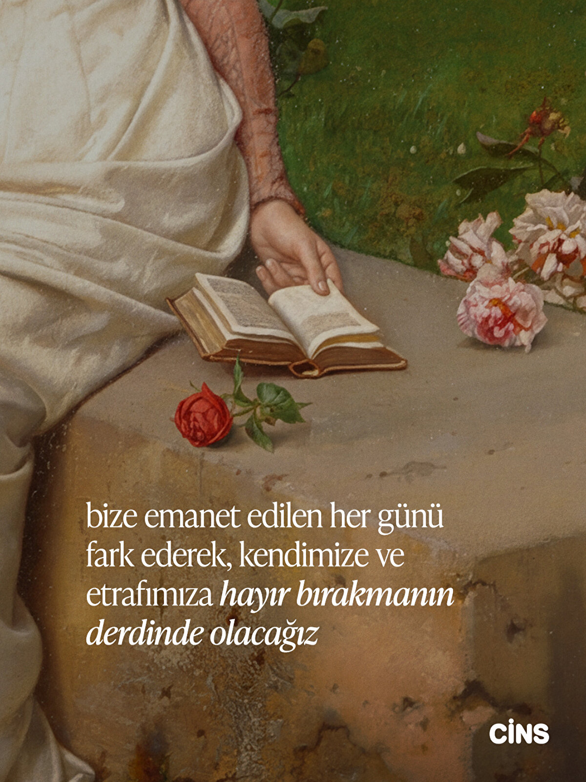 bize emanet edilen her günü fark ederek, kendimize ve etrafımıza hayır bırakmanın derdinde olacağız