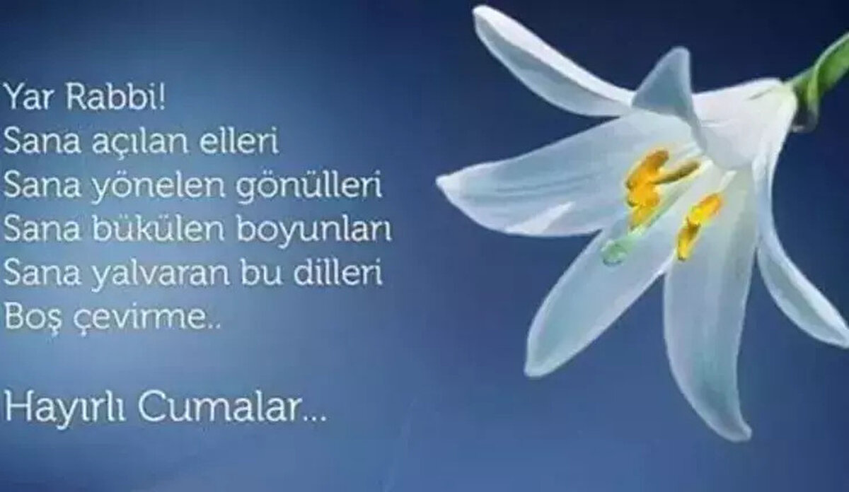 EN YENİ CUMA MESAJLARI (5 ARALIK 2025)<br><br>Cuma gecesinden itibaren hazırlanmaya başlanan mesajlar, öğle namazı vaktine kadar yoğun bir şekilde paylaşılıyor. İşte 2025 yılına özel derlediğimiz, duygu yüklü en yeni Cuma sözleri:<br><br>Gökten rahmetini, yerden bereketini, gönlümüzden merhametini eksik etme Allah’ım (cc). Cuma gününüz mübarek olsun.<br><br>Sağanak sağanak rahmet yağsın yuvanıza, her gün Resulullah (sav) girsin rüyanıza, melekler "Amin" desin dualarınıza! Hayırlı Cumalar.<br><br>Ömrümüzün hikayesini yazan en büyük ve en güzel yazıcı olan Rabbim, gönlünüzden geçen güzellikleri alnımıza kader diye yazsın. Amin, hayırlı Cumalar dilerim.<br><br>Ey Rabbim! Şu sonsuz merhamet ve rahmet deryasından bir damla da olsa, nasiplenmeyi hak eden kullarından eyle bizi. Amin. Hayırlı nurlu Cumalar dilerim.<br><br>Kaldır başını semaya, aç ellerini Mevla’ya. Sen istemesini bilirsen, Mevla cevap verir duaya. Cuma günümüz mübarek olsun.<br><br>Güneşin pembeliğiyle doğan, saflığıyla süzülen, herkese nasip olmayan mutluluk denen o en güzel duygu sizle olsun. Hayırlı Cumalar dilerim.