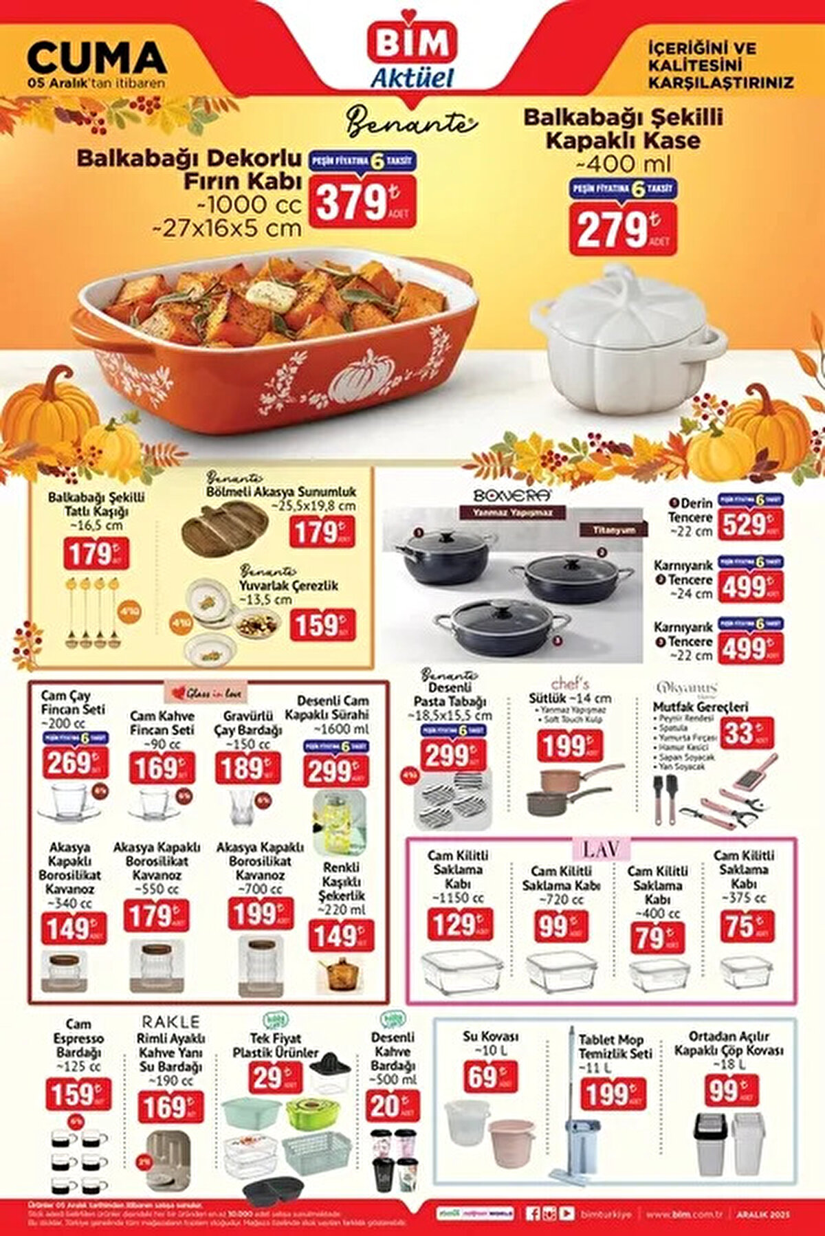 5 Aralık BİM Kataloğu 2025