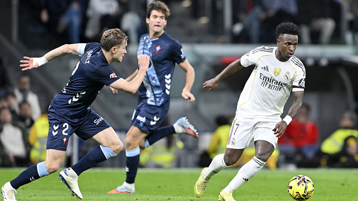 İspanya La Liga’da zirve mücadelesi veren Real Madrid dün akşam Bernabeu’da Celta Vigo’yu konuk etti.