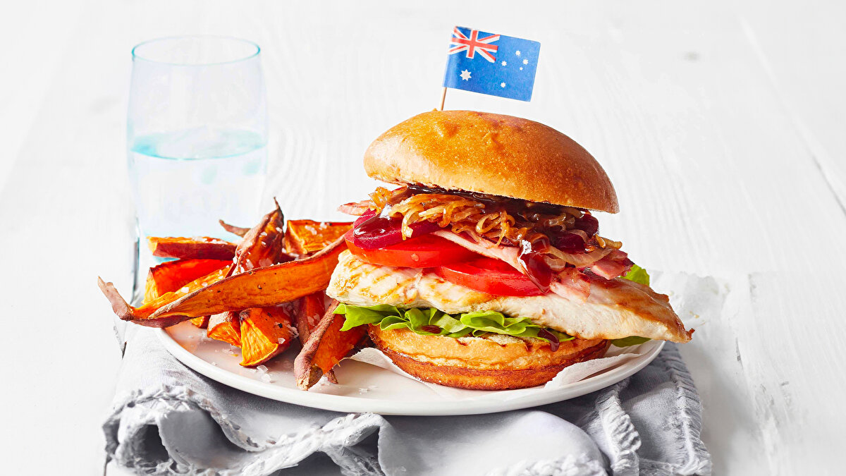 5. 🇦🇺 Australian Burger <br>★ 4.1