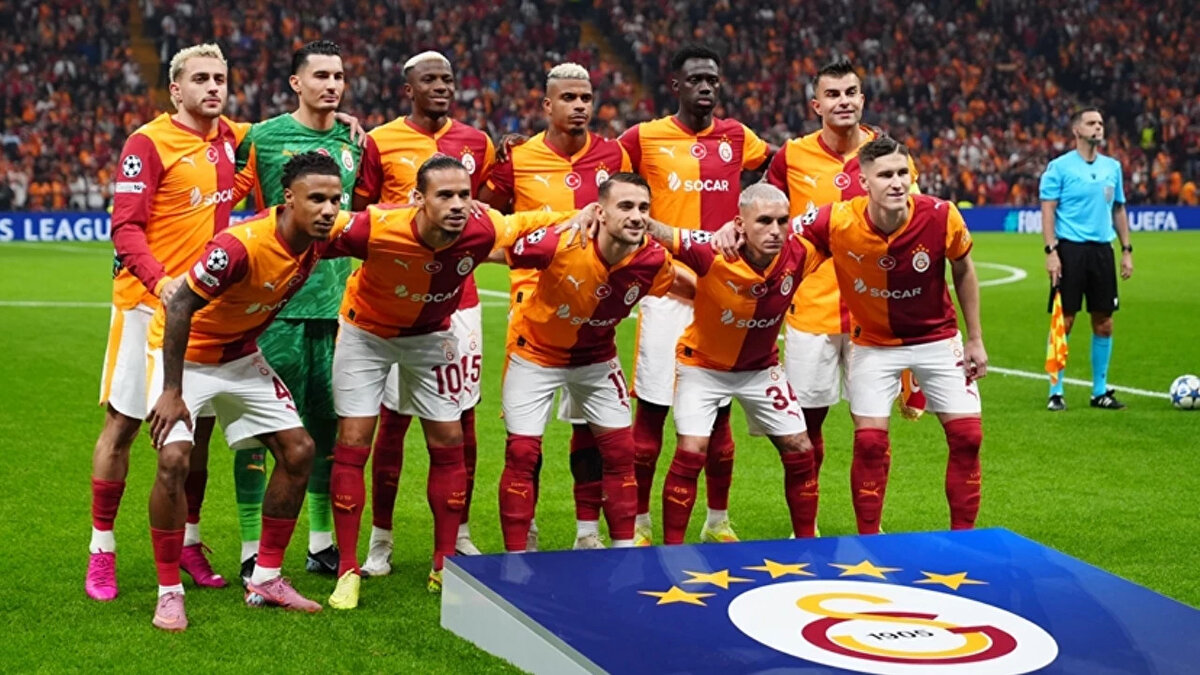 Galatasaray:<br>Uğurcan Çakır, Sallai, Sanchez, Abdülkerim Bardakcı, Barış Alper Yılmaz, Torreira, Sara, Sane, İlkay Gündoğan, Yunus Akgün, Osimhen.
