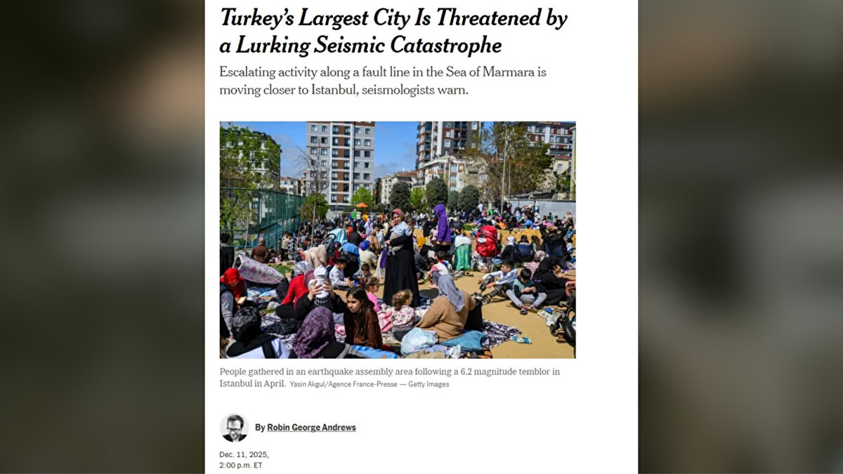 Risk artık daha görünür<br>Yayımlanan analizler, İstanbul çevresindeki deprem tehdidinin teorik bir olasılık olmaktan çıkarak daha somut bir risk haline geldiğine dikkat çekiyor. Marmara Bölgesi’ndeki sismik hareketliliğin yakından izlenmesi gerektiği vurgulanırken, mevcut tablo kamuoyunda endişeleri artırıyor.