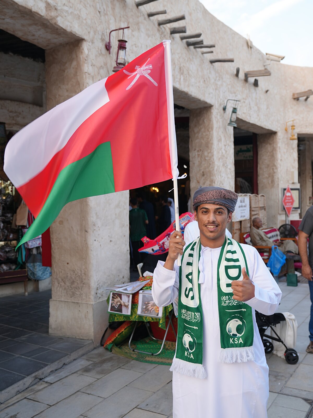 Tarihî çarşı, FIFA Arap Kupası süresince hem kültürel dokusuyla hem de canlı atmosferiyle taraftarların en çok ilgi gösterdiği mekânlardan biri oldu.