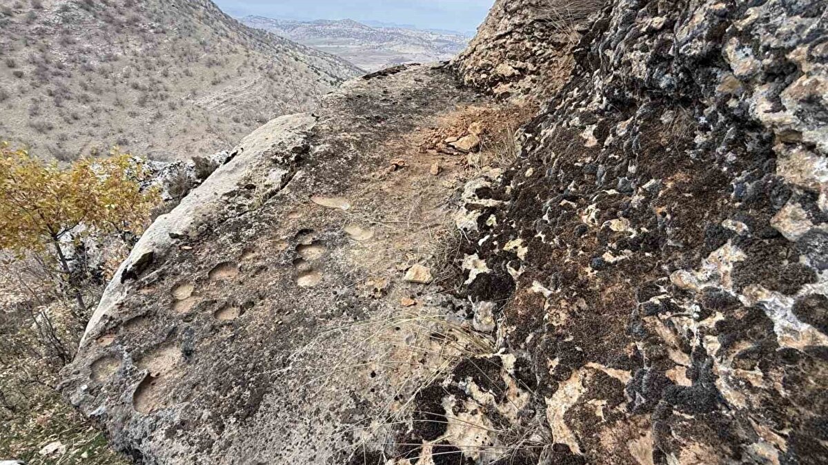 Diyarbakır’ın Kocaköy ilçesinde bulunan Ambar Irmağı Vadisi, dikkat çekici bir doğal oluşuma ev sahipliği yapıyor. Vadinin sediment tortularından oluşan kayalık yamaçlarında, uzun bir zaman diliminde meydana gelen damla lapyaları ilk kez bu kadar net şekilde görüntülendi.